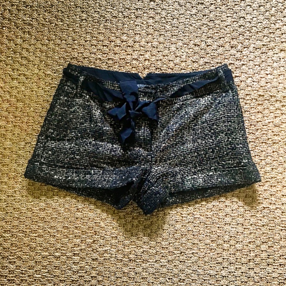 Black and Gold Express Shorts